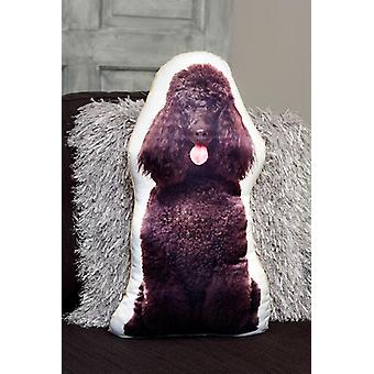 Adorable black poodle shaped cushion