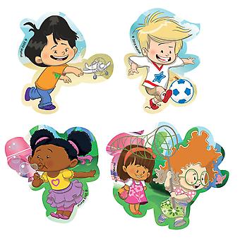 Fisher-Price Little People 4 Bad Puzzles (2-4 Stück)