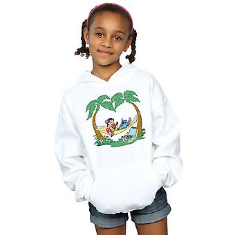 Disney Mädchen Lilo und Stitch spielen einige Musik-Hoodie