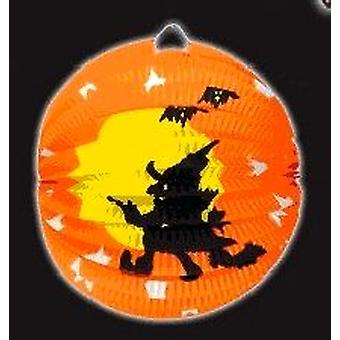 Halloween Hexe Papierlaterne