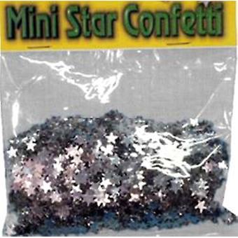 Konfetti-Silber Mini-Sternen-Beutel von 84g