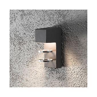 Konstsmide Acerra moderne Scandavian Wand Veranda hellgrau